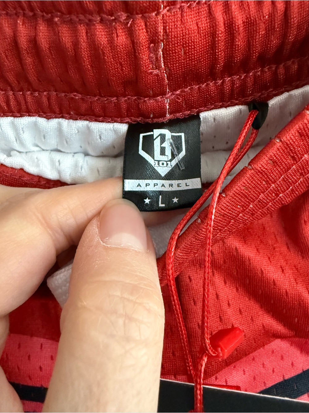 NWT Baseball Lifestyle 101 Crayon Shorts Size Large - Picture 2 of 7